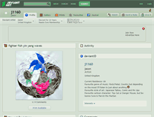 Tablet Screenshot of j1160.deviantart.com