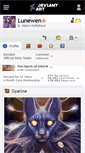 Mobile Screenshot of lunewen.deviantart.com