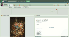 Desktop Screenshot of grayer.deviantart.com