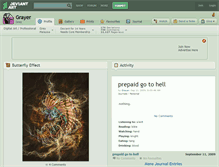 Tablet Screenshot of grayer.deviantart.com