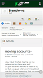 Mobile Screenshot of bramble-wa.deviantart.com