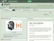 Tablet Screenshot of ericcanete.deviantart.com