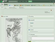 Tablet Screenshot of inaxor.deviantart.com