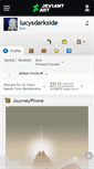 Mobile Screenshot of lucysdarkside.deviantart.com