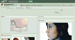 Desktop Screenshot of lemondemon411.deviantart.com