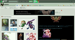 Desktop Screenshot of alamino.deviantart.com