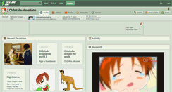 Desktop Screenshot of chibitalia-venetiano.deviantart.com
