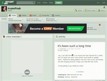 Tablet Screenshot of museofmab.deviantart.com