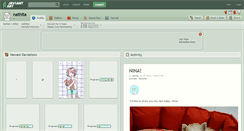 Desktop Screenshot of nathita.deviantart.com