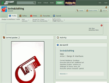Tablet Screenshot of lovindclothing.deviantart.com