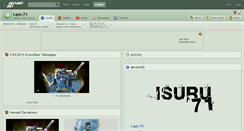 Desktop Screenshot of i-am-71.deviantart.com