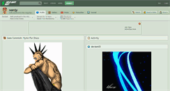 Desktop Screenshot of nomjy.deviantart.com