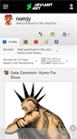 Mobile Screenshot of nomjy.deviantart.com