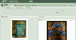 Desktop Screenshot of fankar.deviantart.com