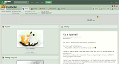 Desktop Screenshot of fox-hunter.deviantart.com