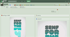 Desktop Screenshot of mynada.deviantart.com