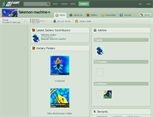 Tablet Screenshot of fakemon-machine.deviantart.com