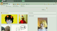 Desktop Screenshot of bassy-grell.deviantart.com