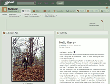 Tablet Screenshot of nushixd.deviantart.com