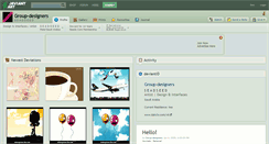 Desktop Screenshot of group-designers.deviantart.com