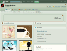 Tablet Screenshot of group-designers.deviantart.com