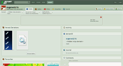 Desktop Screenshot of eugeneslz16.deviantart.com