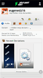 Mobile Screenshot of eugeneslz16.deviantart.com