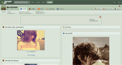 Desktop Screenshot of decorposee.deviantart.com