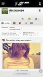 Mobile Screenshot of decorposee.deviantart.com