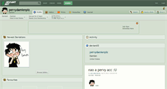Desktop Screenshot of pervydamienplz.deviantart.com