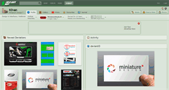 Desktop Screenshot of k0van.deviantart.com
