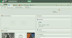 Desktop Screenshot of kraeg.deviantart.com