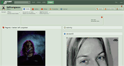Desktop Screenshot of fallfromgracex.deviantart.com