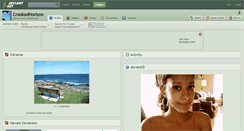 Desktop Screenshot of crookedhorizon.deviantart.com
