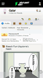 Mobile Screenshot of galar.deviantart.com