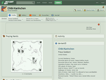 Tablet Screenshot of chibi-kaninchen.deviantart.com