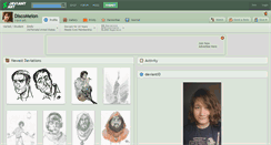 Desktop Screenshot of discomelon.deviantart.com