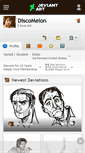 Mobile Screenshot of discomelon.deviantart.com