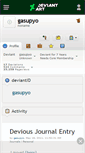 Mobile Screenshot of gasupyo.deviantart.com
