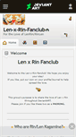 Mobile Screenshot of len-x-rin-fanclub.deviantart.com