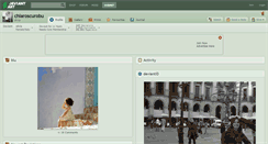Desktop Screenshot of chiaroscurobu.deviantart.com