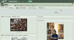 Desktop Screenshot of benbal.deviantart.com