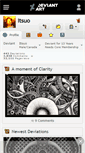 Mobile Screenshot of itsuo.deviantart.com