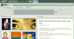 Desktop Screenshot of aibee.deviantart.com