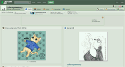 Desktop Screenshot of colormymemory.deviantart.com