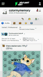 Mobile Screenshot of colormymemory.deviantart.com