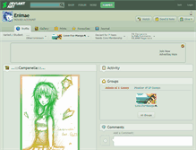 Tablet Screenshot of enimae.deviantart.com