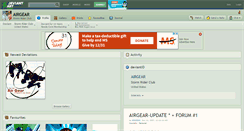 Desktop Screenshot of airgear.deviantart.com