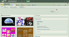 Desktop Screenshot of mcr3240ca.deviantart.com