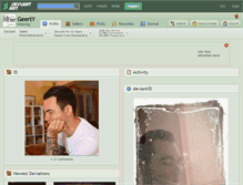 Tablet Screenshot of geerty.deviantart.com